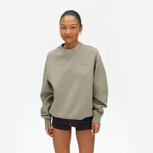 oneup空气层基础圆领卫衣 商品图10