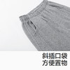 森马儿童长裤2024新款加绒宽松束脚裤冬季针织裤男童裤子简约休闲 商品缩略图3