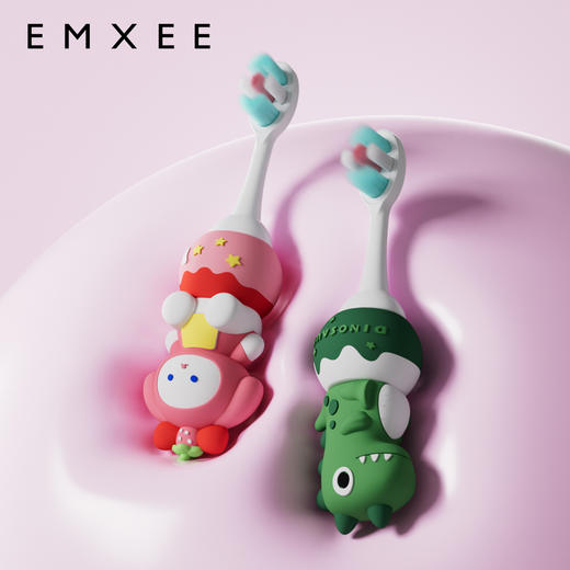 【洗浴用品】EMXEE嫚熙婴童软毛牙刷 商品图6