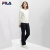 3件折上7折【自营】FILA/斐乐  斐乐女子编织衫2024春季新款时尚简约基础休闲套头毛衣 F11W411401FIV 商品缩略图2