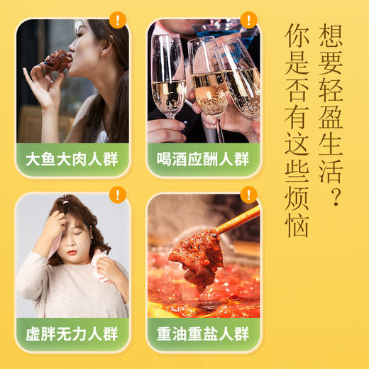 【湿无踪！姜汁薏茯苓饮】严选每一味食材，经典食养方，结合现代营养学，28道工艺制作，固体饮料好吸收茯苓姜黄粉L 商品图2