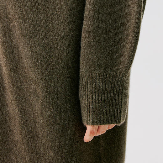 东黎 • 小山羊绒女士秋冬灯笼袖宽松开衫 4661 商品图8