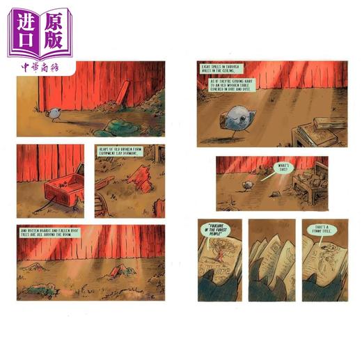 预售 【中商原版】桥梁漫画 小鸟与山马2 Haru Book 2 英文原版 儿童漫画绘本 推理冒险故事 图像图画小说读物 进口图书 8岁以上 商品图1