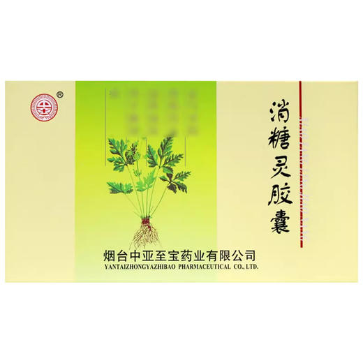 消糖灵胶囊【0.4g*12粒*2板】烟台中亚 商品图3