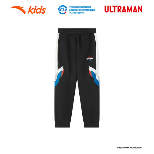【奥特曼】安踏儿童骑行系列男小童针织运动长裤352449702 商品图0