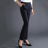 商务西裤女春秋季厚款职业高腰直筒秋冬加绒长裤弹力垂感西装裤女 商品缩略图1