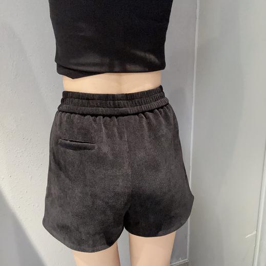 Z1百搭休闲绒面短裤40915（黑） 秋季 944060010321 商品图2