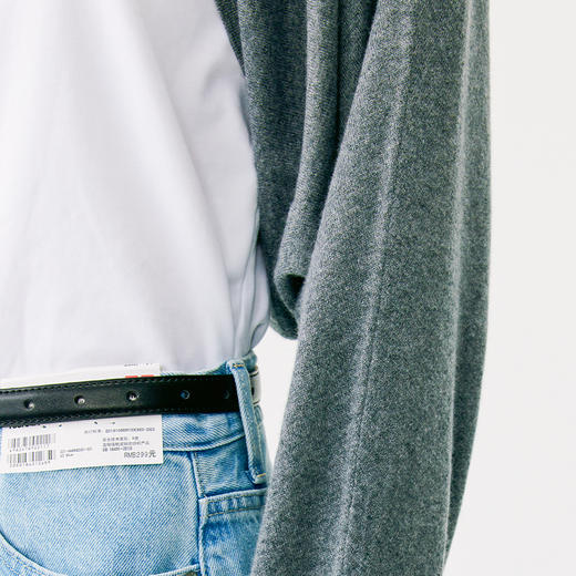 东黎 • 小山羊绒女士春秋圆领套头衫 4730 商品图5