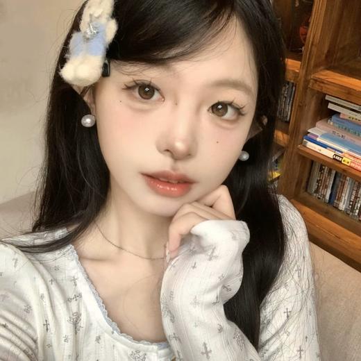 Ginomii半年抛 情绪黑咖/顽皮榛果 棕 14.2mm 含硅水凝胶 商品图1