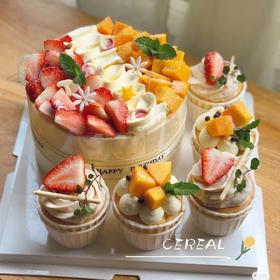 T【纸杯蛋糕组合】水果定制