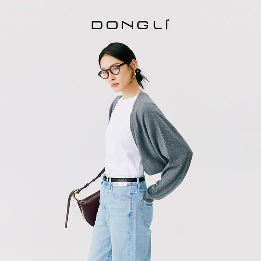 东黎 • 小山羊绒女士春秋圆领套头衫 4730 商品图3