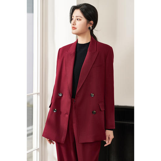 剩L/XL 米思阳2026春季新款通勤气质高级感西装女神范休闲正装外套女2061 商品图1