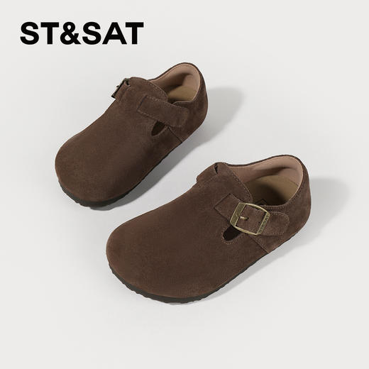 【童鞋】星期六柔软舒适绒里可选儿童勃肯鞋SSC3192L4G/SSC4192L75 商品图2