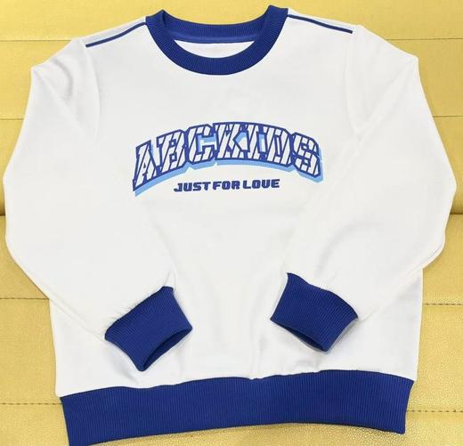 南3 ABC童装  套头字图案长袖T恤 商品图0