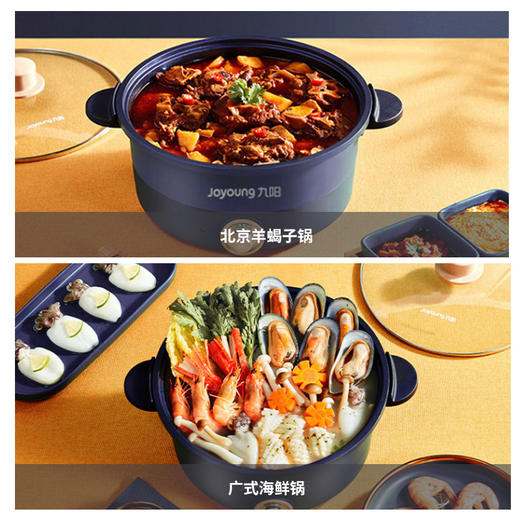 九阳多功能电火锅 HG30-G632 经久耐用 一锅多用 商品图8