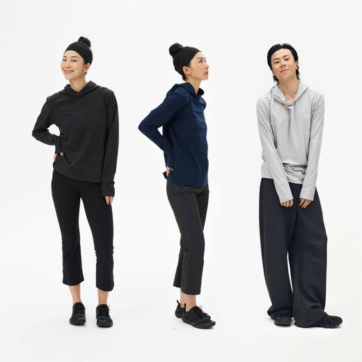 oneup运动弹力连帽长袖 商品图4