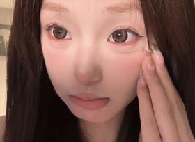 wecute 日抛  可可奶糖 直径14.5mm 着色13.9mm