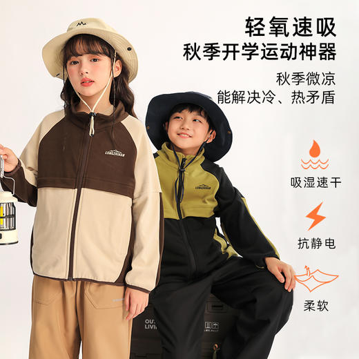 龙之涵 亲子款摇粒绒马甲 上衣 肌底衣 长袖衫合集 抗静电 婴幼儿A类标准 商品图14