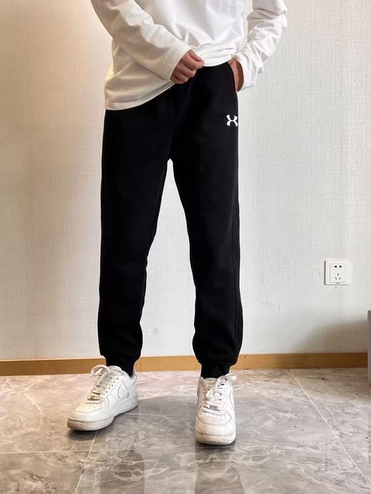 男女同款秋冬加绒水貂绒暖暖卫裤 商品图9