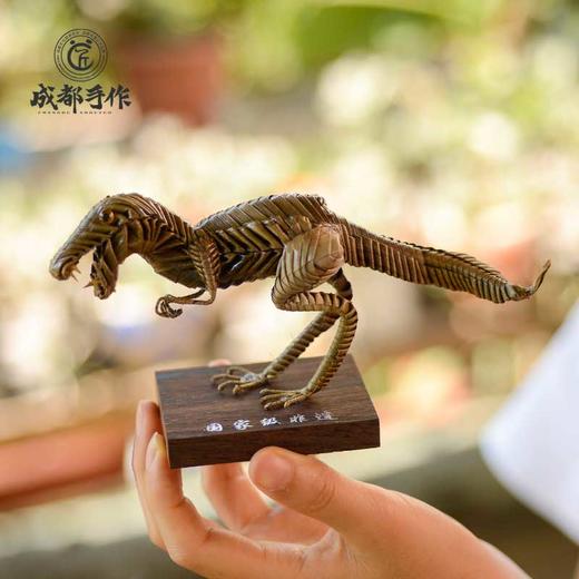 成都手作棕编工艺动物摆件 四川非遗技艺手工编织特色工艺品 商品图1