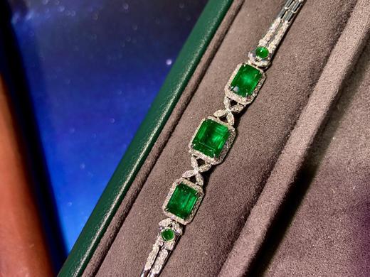 3.95克拉祖母绿手链 商品图0
