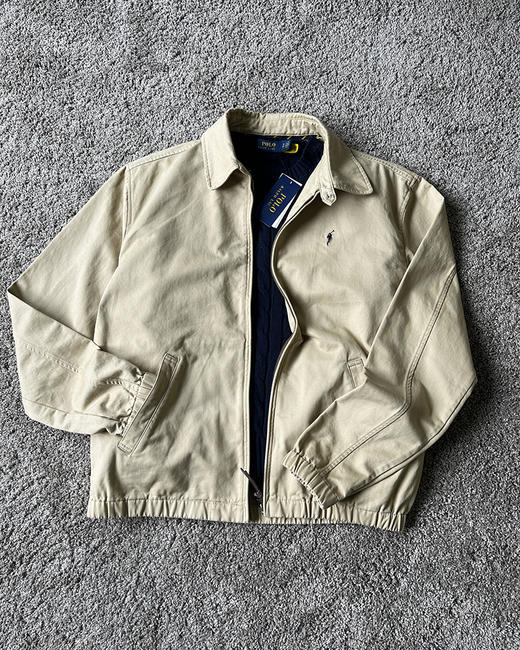 单品包邮现货 THS-特 RL马球 纽约常青复古老钱PRL磨毛水洗棉/经典Bayport老干部夹克 3色 AF1003 商品图9