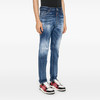 DSQUARED2 男士 PANTS 5 POCKETS徽标标签休闲牛仔裤 蓝色 S74LB1618 S30342 470 商品缩略图1