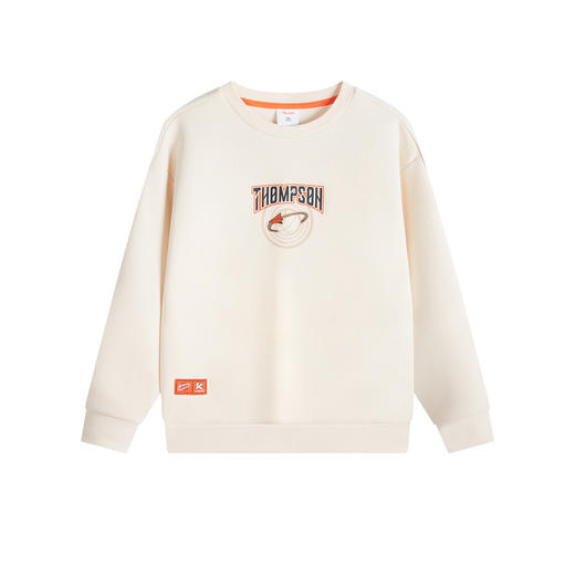 【KT】安踏男童卫衣儿童篮球运动套头衫2024学生字母印花秋冬装352441707 商品图3