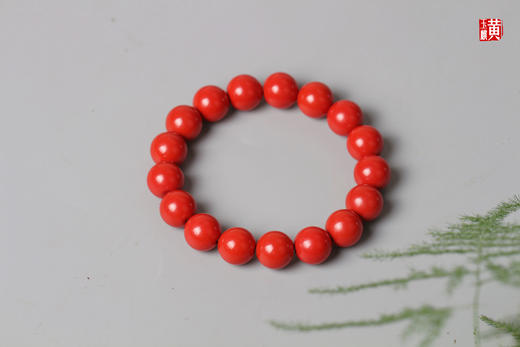 【福慧】朱砂手串  珠径：12mm 商品图0