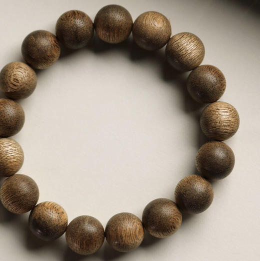 【青山精选】13mm17颗 马泥涝沉香 天然结香手串 12.3g CX00013 商品图6