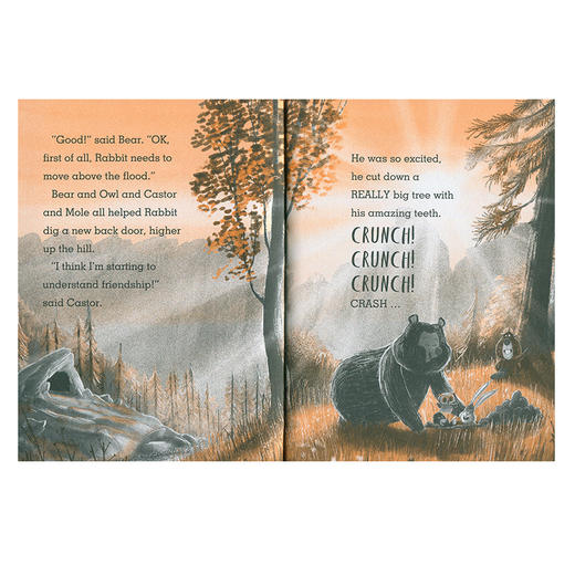 【代发】宝读会 胖熊和瘦兔5册盒装英文原版绘本（蓝思值520L-560L）音频获取在天使之梦童品会后台回复“胖熊” 商品图3