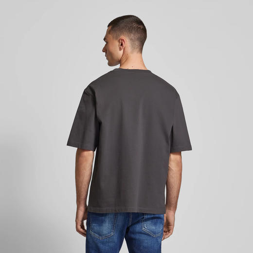 DSQUARED2 男士徽标印花棉质圆领短袖T恤 灰色 S79GC0096 D20033 854 商品图2