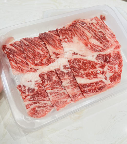 澳洲M9纯金产直纯种和牛上脑心薄片（150g） 商品图3