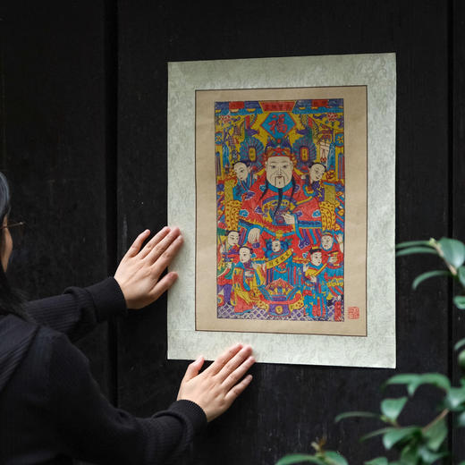 【守忆中国年】杨家埠木版年画 新中式摆件贴画新年家居装饰 商品图1