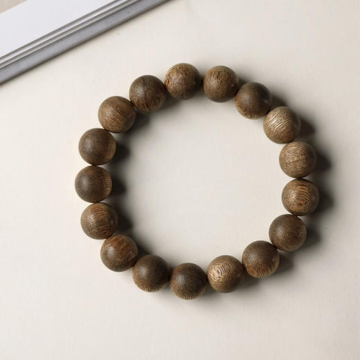 【青山精选】13mm17颗 马泥涝沉香 天然结香手串 12.3g CX00013 商品图0