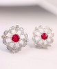 0.65克拉红宝石耳饰 商品缩略图1