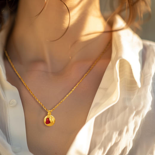 深圳手信·“深爱你”时尚精油项链 商品图3