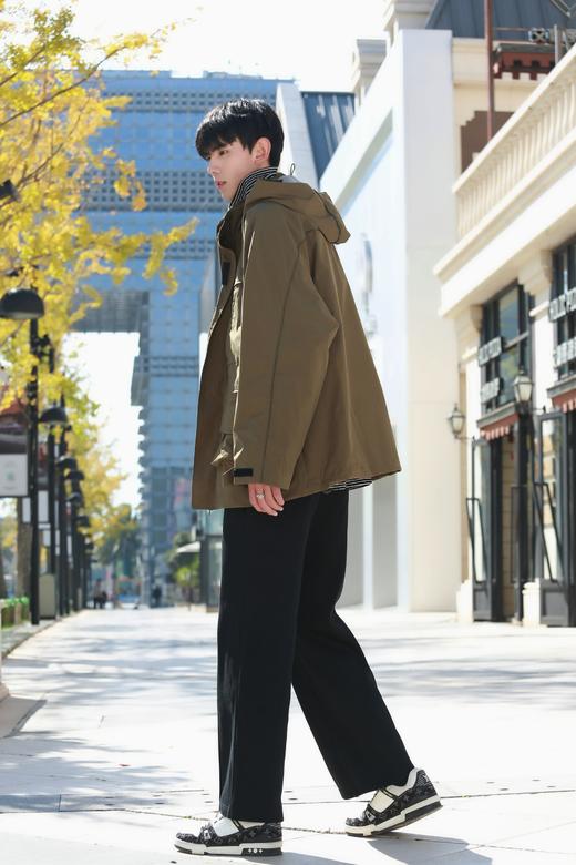 S335875136工装休闲风衣 商品图6