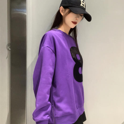 ZB1圆领胸前B字母卫衣41005 秋季 344050030321 商品图2