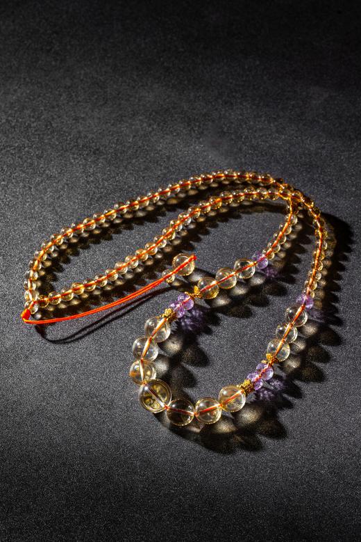 吉祥天地 黄水晶项链 送礼 礼品 送女友 商品图0