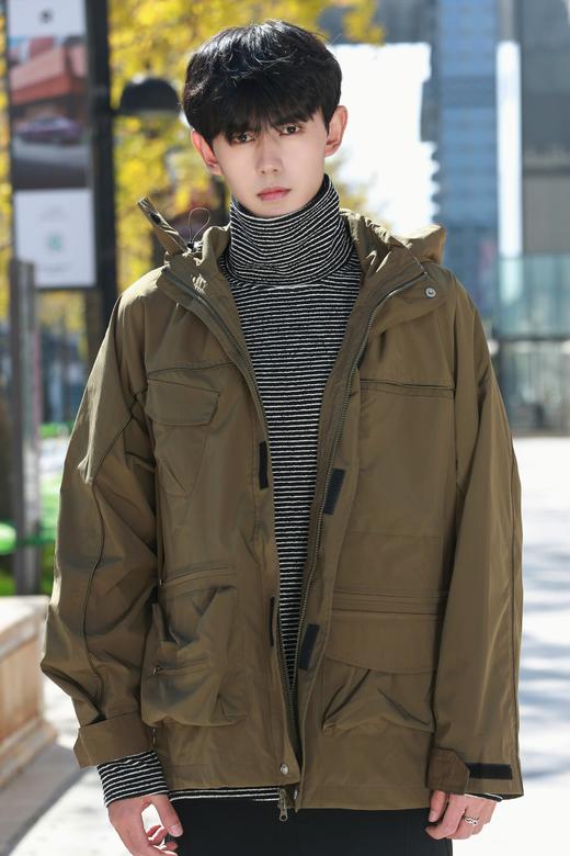 S335875136工装休闲风衣 商品图0