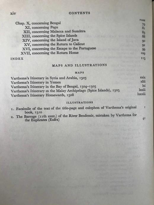 限量版毛边本！有编号！1928年 路德维格1502-1508年的旅程 配插图与地图 漆布精装16开 商品图5
