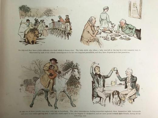 38*27.5cm！1888年 蓝道夫·凯迪克《最后的图像》 71页彩色插图 精装8开 商品图4