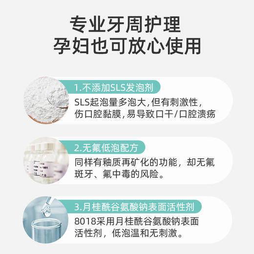 ⁴89元3支起【8018生物活性玻璃配方牙膏】成人&儿童款 不含氟防蛀固齿 牙龈养护牙膏 你的口腔我来呵护 YC04-CRMM-8018【TOP】 商品图12