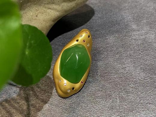 【御珠宫坊】金镶碧玉吊坠 商品图2