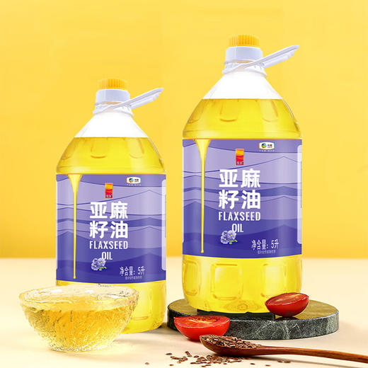 中粮  悦润亚麻籽油5L 商品图4