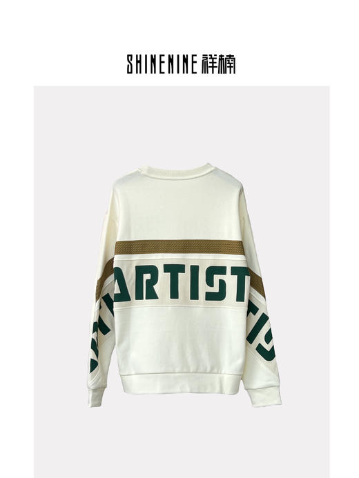 E331164163夸张字母圆领卫衣 商品图3