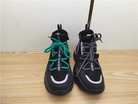 豪行秋冬新款22351732时尚运动休闲中跟女鞋单鞋