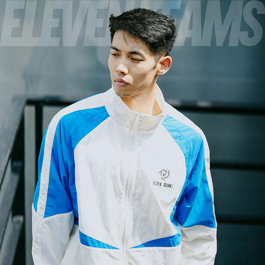 小李子Eleventeams防泼水皱感复古户外运动服夹克轻薄拼色外套 商品图4