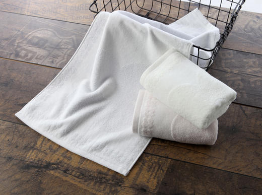 优品家居-依诗家素色割绒面巾 商品图0